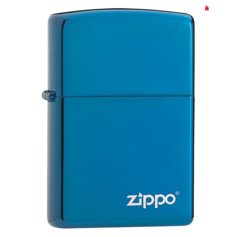 Zippo Classic High Polish Blue with Zippo Logo - 20446ZL