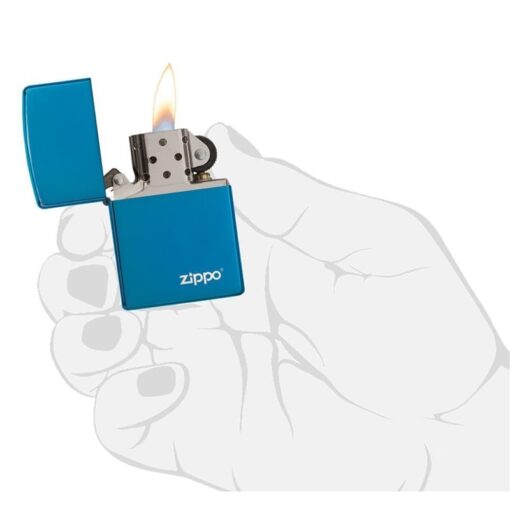 Zippo Classic High Polish Blue with Zippo Logo - 20446ZL - Hình ảnh 7