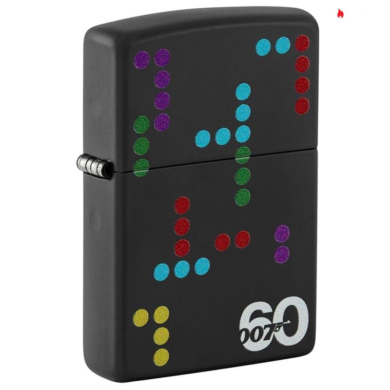 Zippo James Bond 007 60th Anniversary Black Matte - 48577