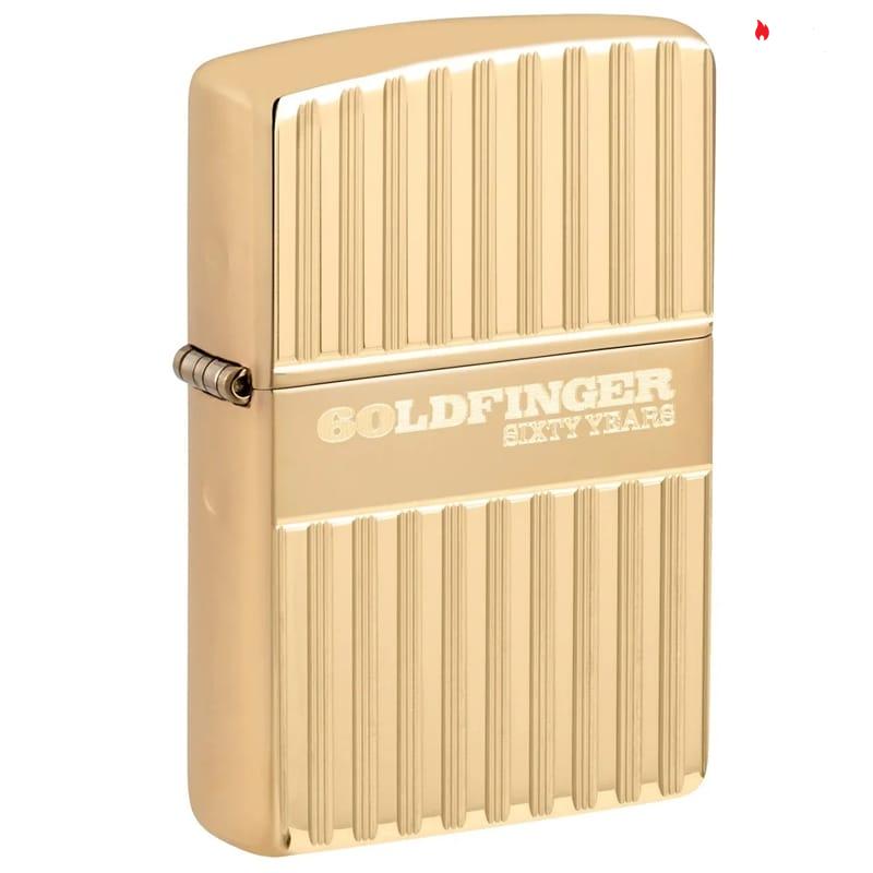 Zippo James Bond 007 Goldfinger 60th Anniversary Collectible - 46467