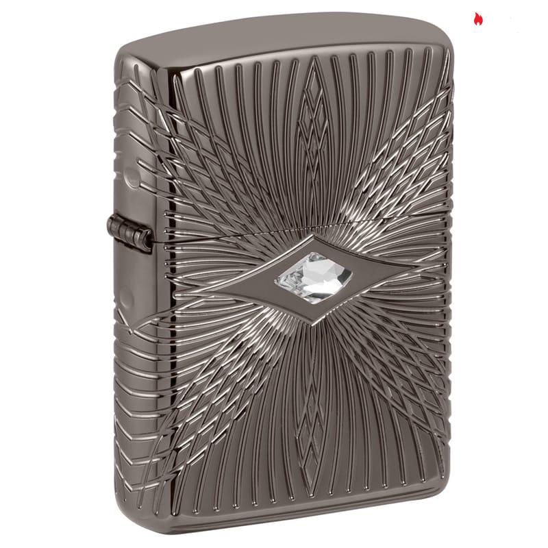 Zippo Pattern Armor Black Ice - 49291