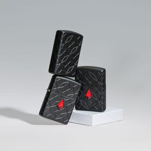 Zippo Armor Crystal MultiCut Black Matte - 46756 - Hình ảnh 12