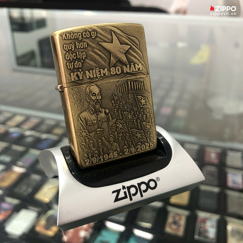 Zippo Kỷ niệm 80 năm Quốc khánh Việt Nam - 204B-A80