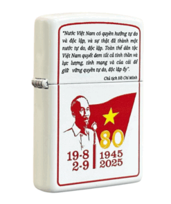 Zippo Kỷ niệm 80 năm Cách mạng Tháng Tám và Quốc khánh 2-9 - 214-A80-CT