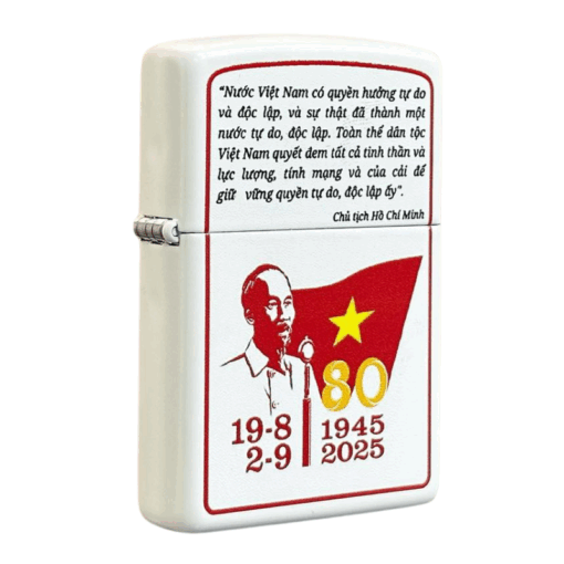 Zippo Kỷ niệm 80 năm Cách mạng Tháng Tám và Quốc khánh 2-9 - 214-A80-CT