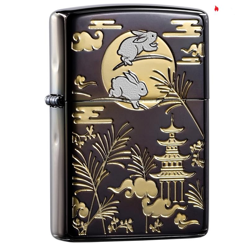 Zippo Limited Edition Mid Autumn Pattern Festival Design - CZA-3-26