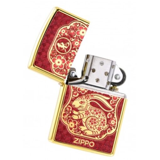 Zippo Year of the Rabbit 2023 Asian Limited Edition - CZA-2-28 - Hình ảnh 4