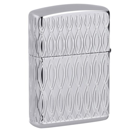 Zippo Flame MultiCut Design Armor High Polish Chrome - 48838 - Hình ảnh 7