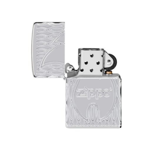 Zippo Flame MultiCut Design Armor High Polish Chrome - 48838 - Hình ảnh 2