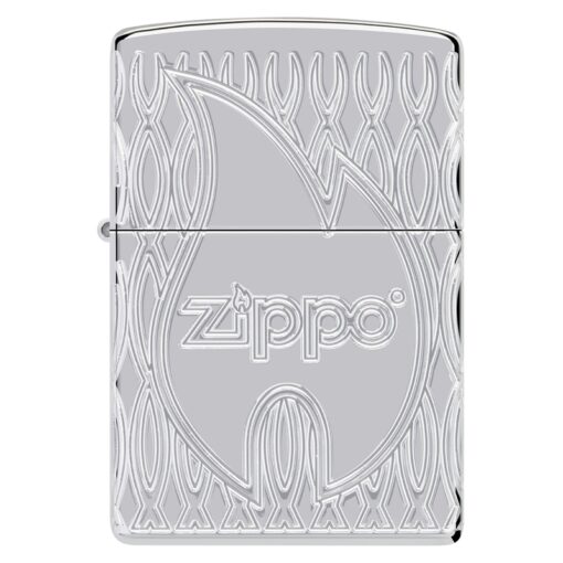 Zippo Flame MultiCut Design Armor High Polish Chrome - 48838 - Hình ảnh 3