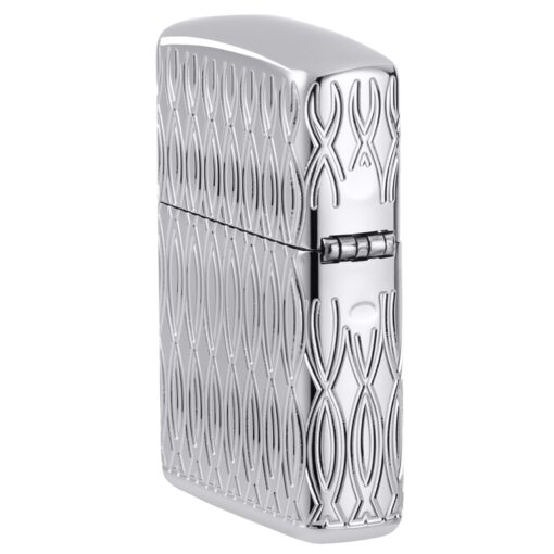Zippo Flame MultiCut Design Armor High Polish Chrome - 48838 - Hình ảnh 6