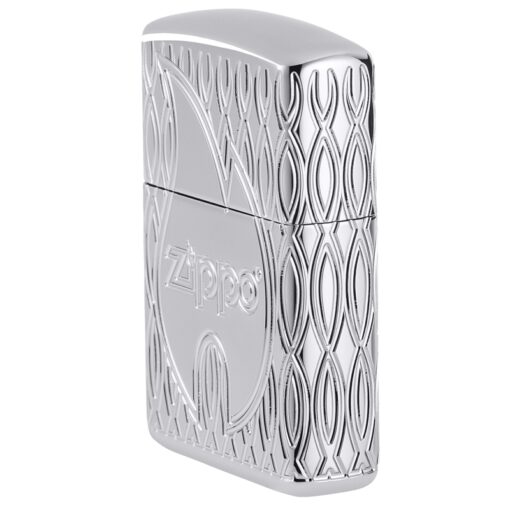 Zippo Flame MultiCut Design Armor High Polish Chrome - 48838 - Hình ảnh 5