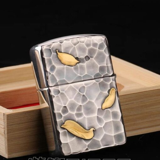 Zippo Armor Sterling Silver 24K Gold-plated The Bodhisattva Of Grace - STLG06 - Hình ảnh 4