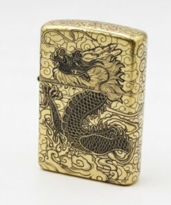 Zippo Armor Brass Dragon and Cloud - BRC08