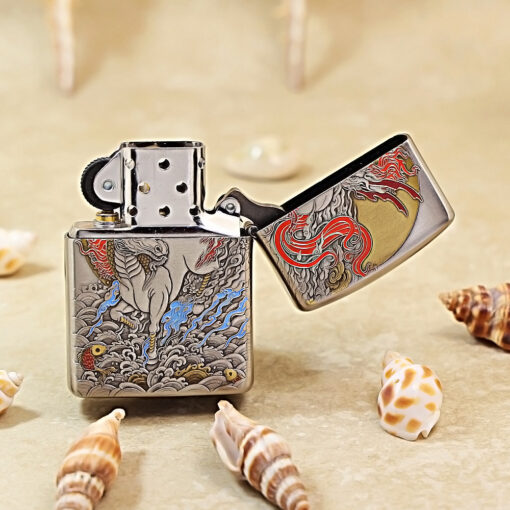 Zippo Armor Colorful Horse Zodiac Animal Series - OD53 - Hình ảnh 5