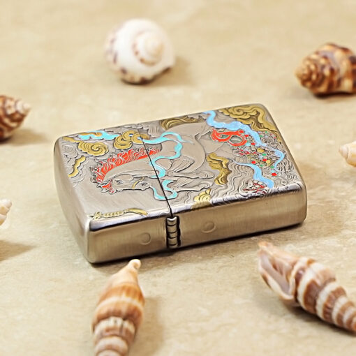 Zippo Armor Colorful Horse Zodiac Animal Series - OD53 - Hình ảnh 6
