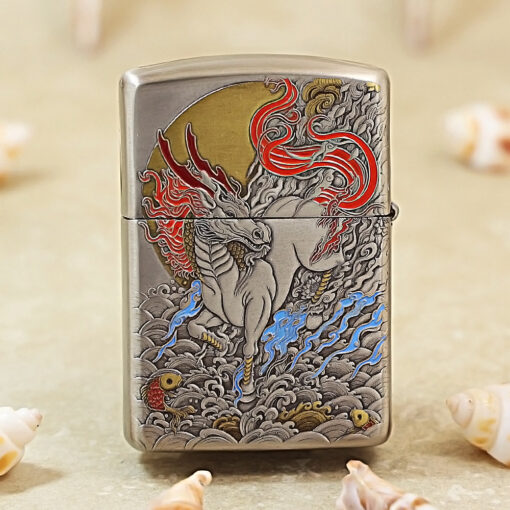Zippo Armor Colorful Horse Zodiac Animal Series - OD53 - Hình ảnh 3