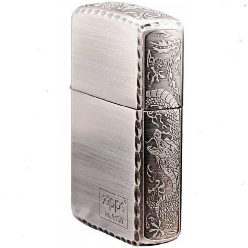 Zippo Armor Hoa Văn Viền Rồng – ZA-3-31C - Hình ảnh 3