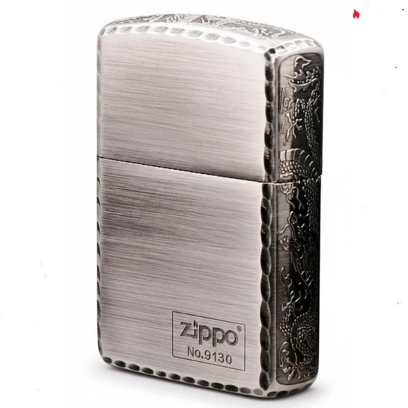 Zippo Armor Hoa Văn Viền Rồng – ZA-3-31C