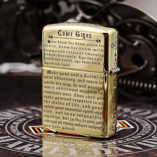 Zippo Codex Gigas Beast - BRC43 - Hình ảnh 3