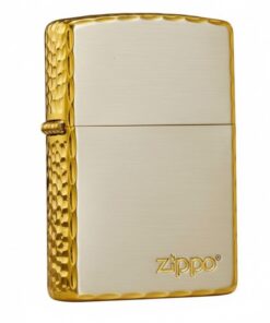 Zippo Gold-plated Hammer Edge with Logo Zippo - OD52