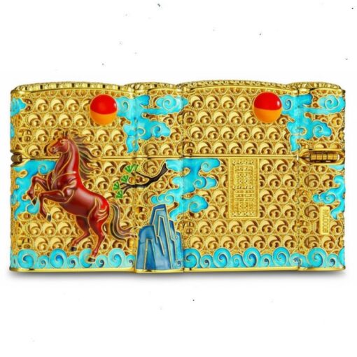 Zippo Gold-plated Horse Success Upon Arrival - OP11 - Hình ảnh 3
