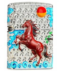 Zippo Silver Horse Success Upon Arrival - OP12