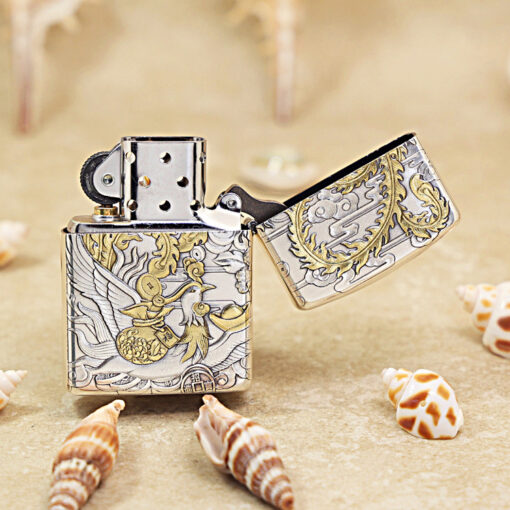 Zippo Two-Tone Dragon and Phoenix - OD54 - Hình ảnh 5