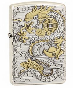 Zippo Two-Tone Dragon and Phoenix - OD54