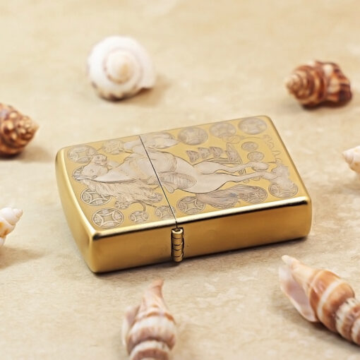 Zippo Two-Tone Horse Zodiac with Wealth - 205G-TT-HOR - Hình ảnh 6