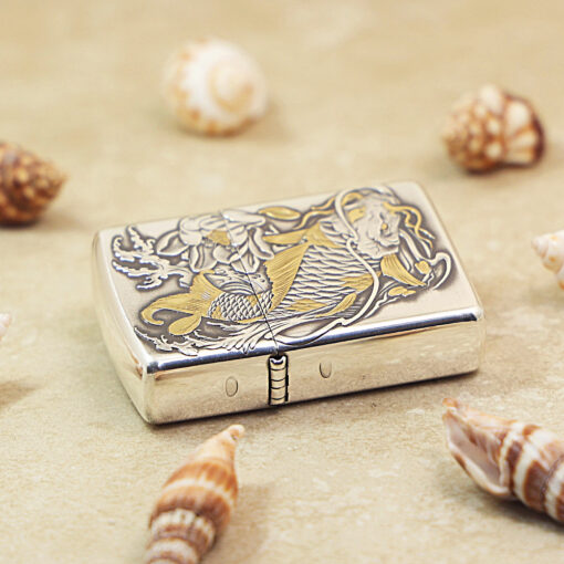 Zippo Two-Tone Koi Fish - OD48 - Hình ảnh 5