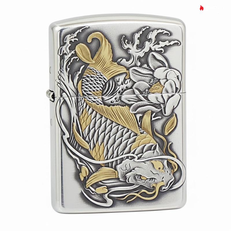 Zippo Two-Tone Koi Fish - OD48