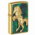Zippo Year of the Horse 2026 Gold Plating Asia Limited Edition - CZA-3-28