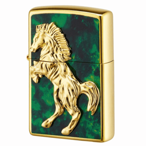 Zippo Year of the Horse 2026 Gold Plating Asia Limited Edition - CZA-3-28 - Hình ảnh 2