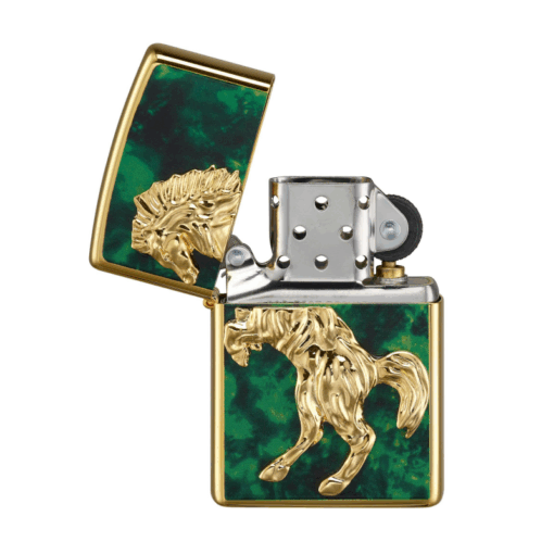 Zippo Year of the Horse 2026 Gold Plating Asia Limited Edition - CZA-3-28 - Hình ảnh 4