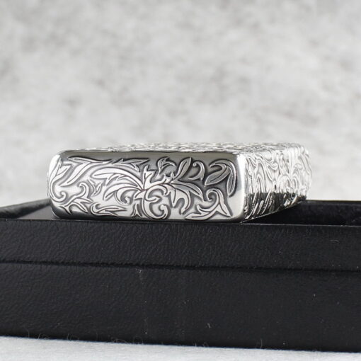 Zippo Armor Sterling Silver Arabesque Floral Patterns - STCR17 - Hình ảnh 10