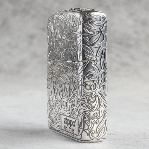 Zippo Armor Sterling Silver Arabesque Patterns - STCR16 - Hình ảnh 4