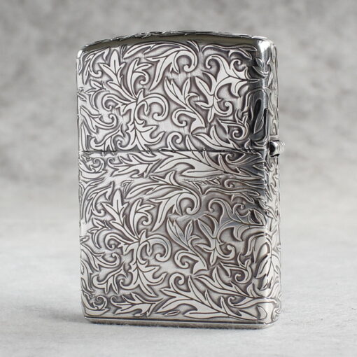 Zippo Armor Sterling Silver Arabesque Patterns - STCR16 - Hình ảnh 3