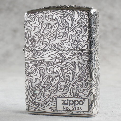 Zippo Armor Sterling Silver Arabesque Patterns - STCR16 - Hình ảnh 2