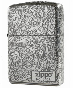Zippo Armor Sterling Silver Arabesque Patterns - STCR16