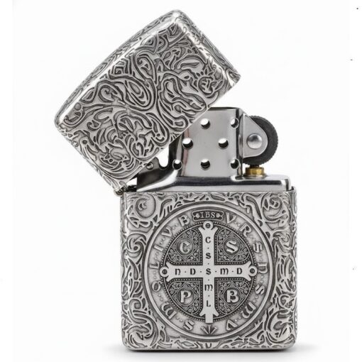 Zippo Armor Sterling Silver Constantine - STCR01 - Hình ảnh 2