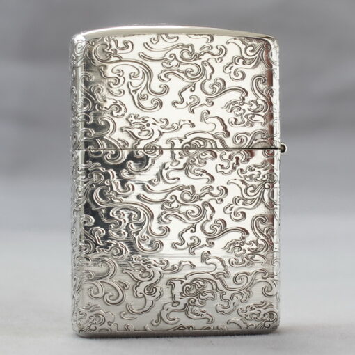 Zippo Armor Sterling Silver Dragon Design - STCR04 - Hình ảnh 4