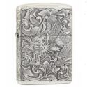 Zippo Armor Sterling Silver Dragon Pattern - STCR06