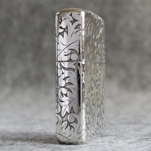 Zippo Armor Sterling Silver Floral Patterns - STCR03 - Hình ảnh 11