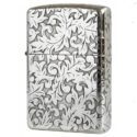 Zippo Armor Sterling Silver Floral Patterns - STCR03