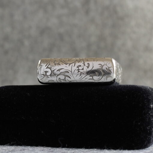 Zippo Armor Sterling Silver Floral Patterns - STCR03 - Hình ảnh 12