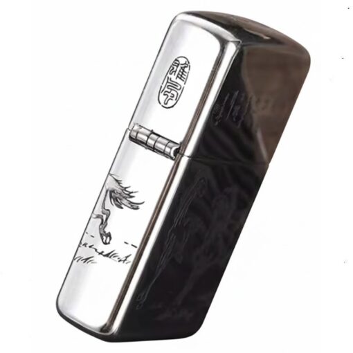 Zippo Armor Sterling Silver Horse Success Upon Arrival- STCR02 - Hình ảnh 4