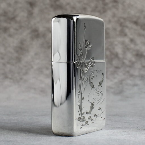 Zippo Armor Sterling Silver Koi Fish - STCR09 - Hình ảnh 6