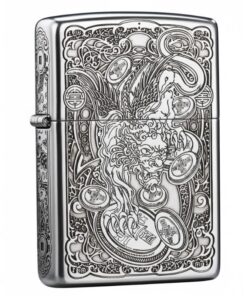 Zippo Armor Sterling Silver Lucky Pixiu - STCR07