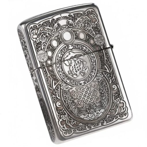 Zippo Armor Sterling Silver Lucky Pixiu - STCR07 - Hình ảnh 3